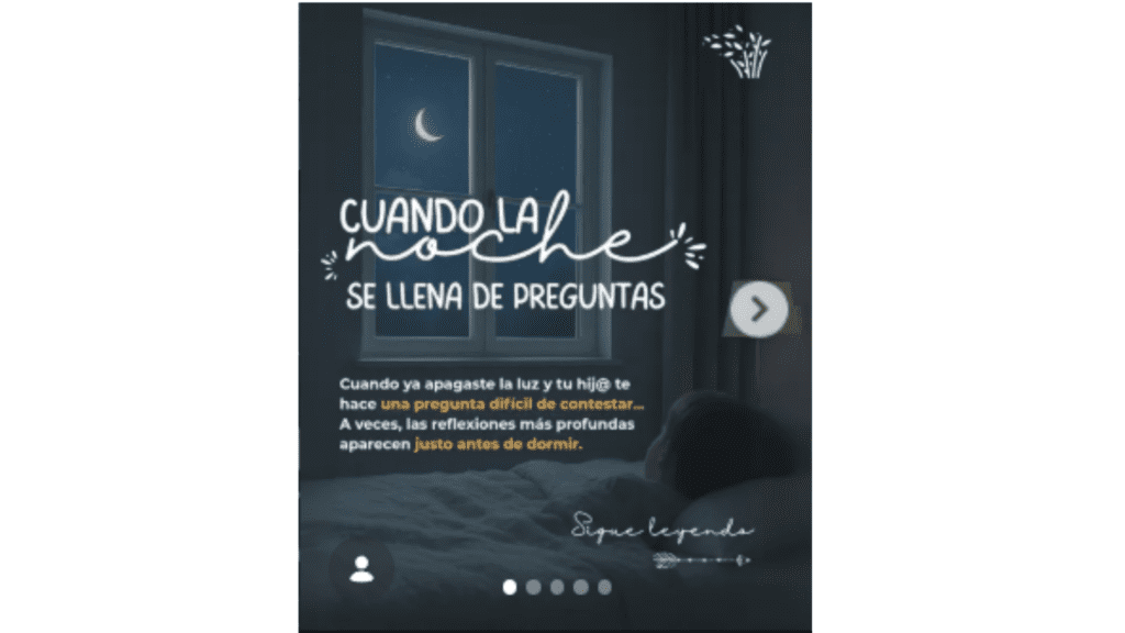 Cuando llega la noche y se llena de preguntas